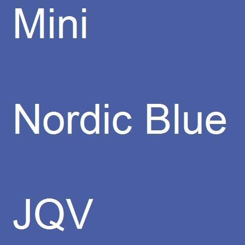 Mini, Nordic Blue, JQV.